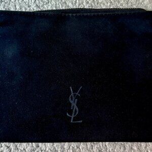YSL Yves Saint Laurent Black Makeup Pouch